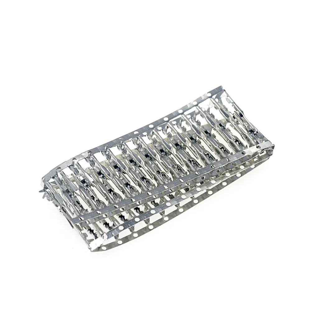 100PCS Dupont Connector 2.54mm Jumper Wire Cable Pin Connector Terminal Female Male Pin Connector for Housing Jumper