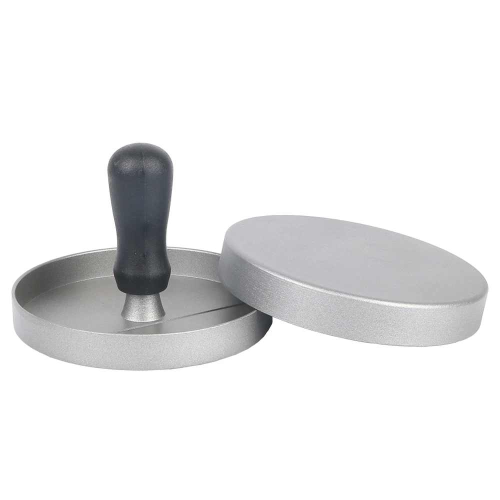 Household Food Mold Kitchen Gadgets Round Hamburger Mold BBQ Hamburger Meat Beef Pie Burger Meat Press Aluminum Alloy
