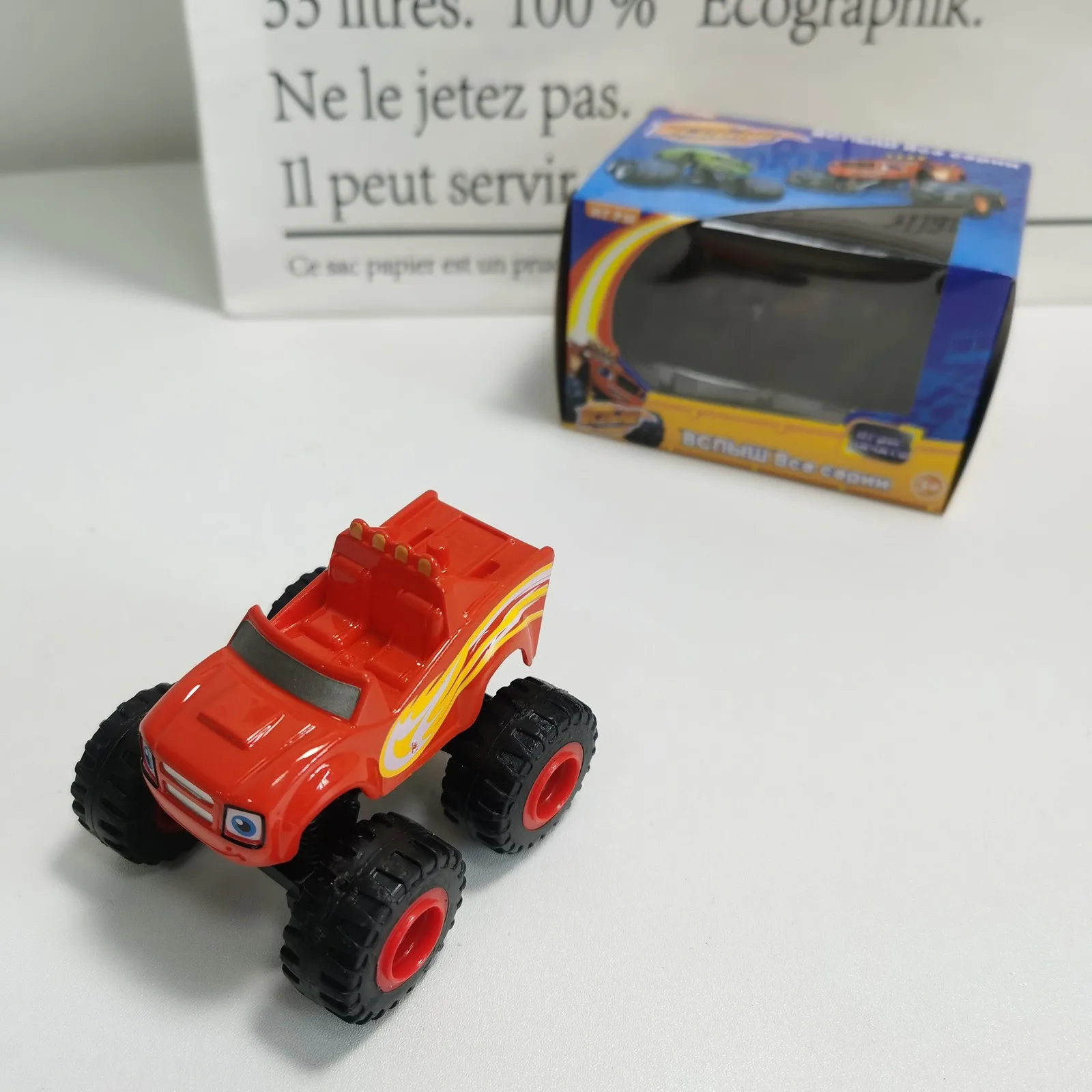 Classic Blaze Cars Model Inertia Diecast Vehicles Racing Figure Blaze Toys for Children Monsters Truck Machines Car Toy Kids