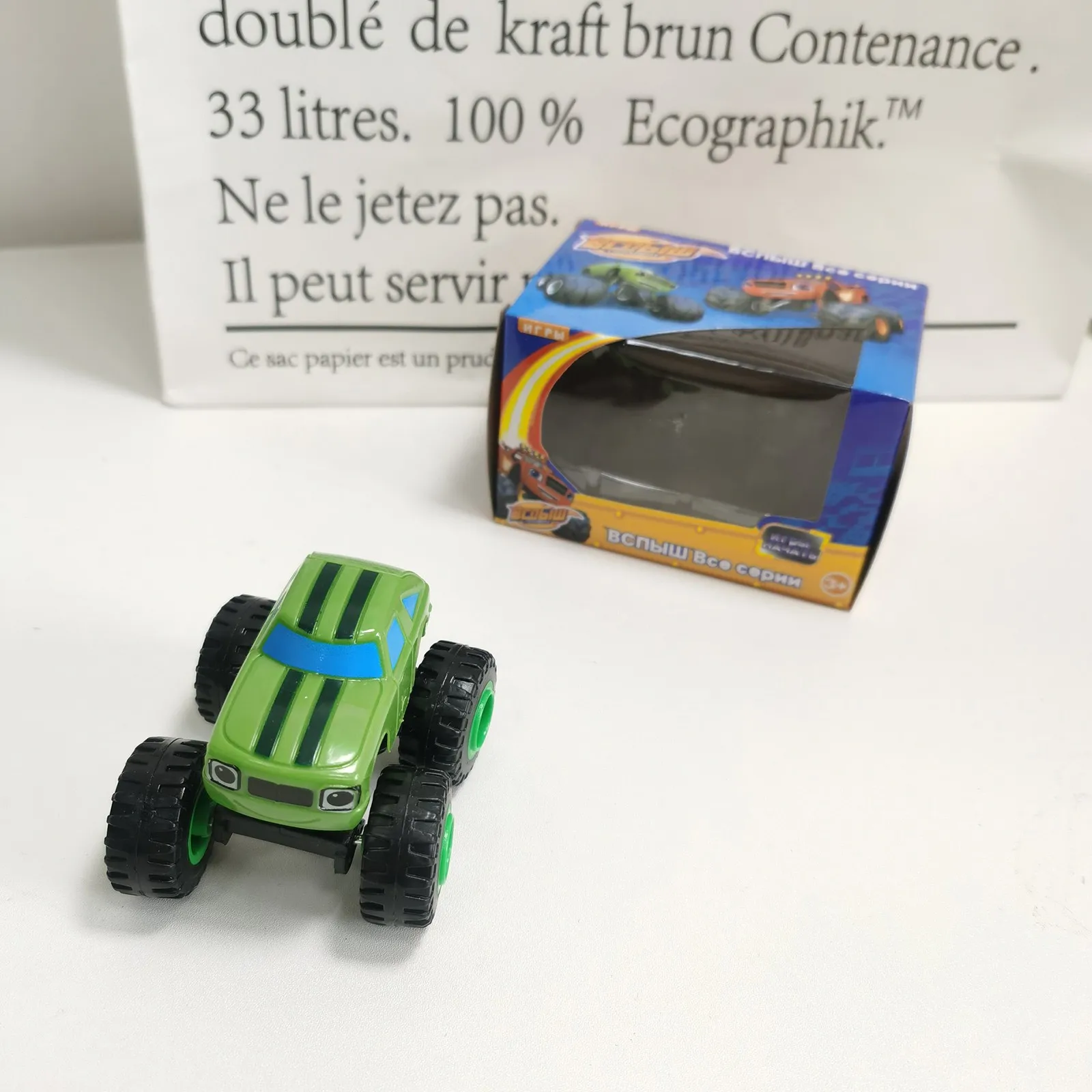 Classic Blaze Cars Model Inertia Diecast Vehicles Racing Figure Blaze Toys for Children Monsters Truck Machines Car Toy Kids
