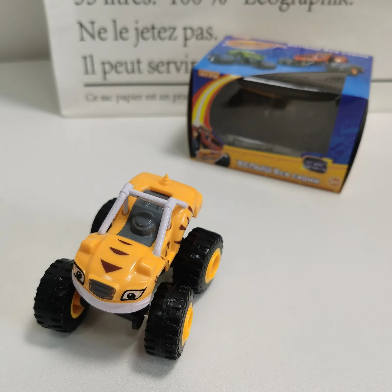 Classic Blaze Cars Model Inertia Diecast Vehicles Racing Figure Blaze Toys for Children Monsters Truck Machines Car Toy Kids
