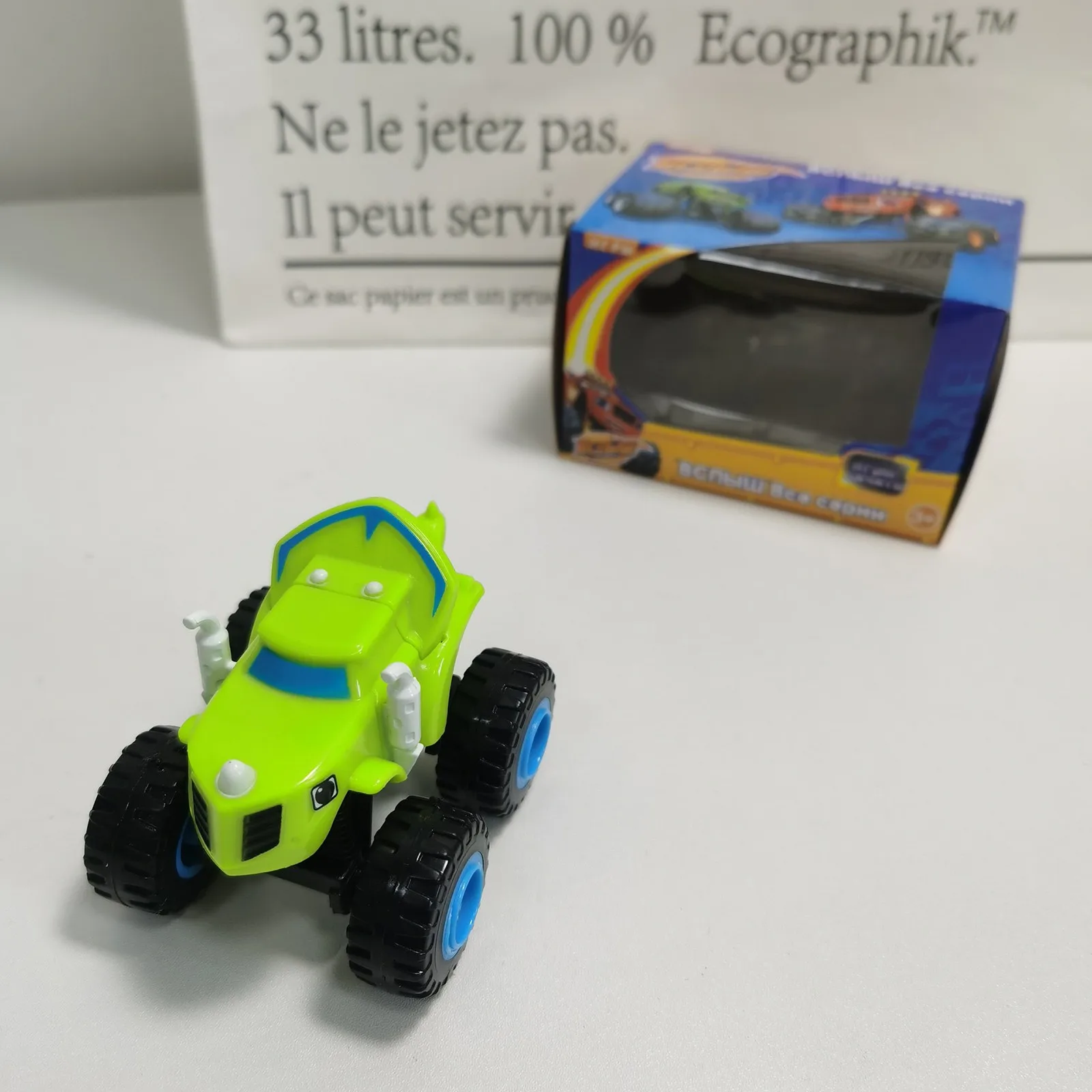 Classic Blaze Cars Model Inertia Diecast Vehicles Racing Figure Blaze Toys for Children Monsters Truck Machines Car Toy Kids