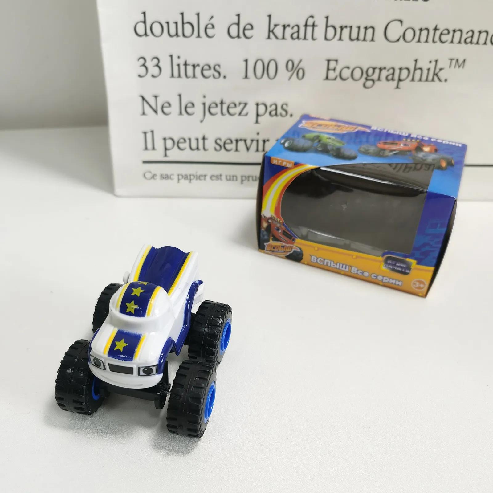 Classic Blaze Cars Model Inertia Diecast Vehicles Racing Figure Blaze Toys for Children Monsters Truck Machines Car Toy Kids