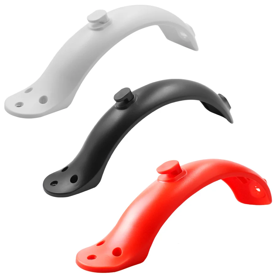Rear Fender for Xiaomi M365/Pro/Mijia Mi 1S Electric Scooter Skateboard Short Ducktail Rear Mudguard Back Wing Taillight parts