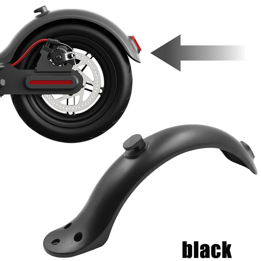 Rear Fender for Xiaomi M365/Pro/Mijia Mi 1S Electric Scooter Skateboard Short Ducktail Rear Mudguard Back Wing Taillight parts