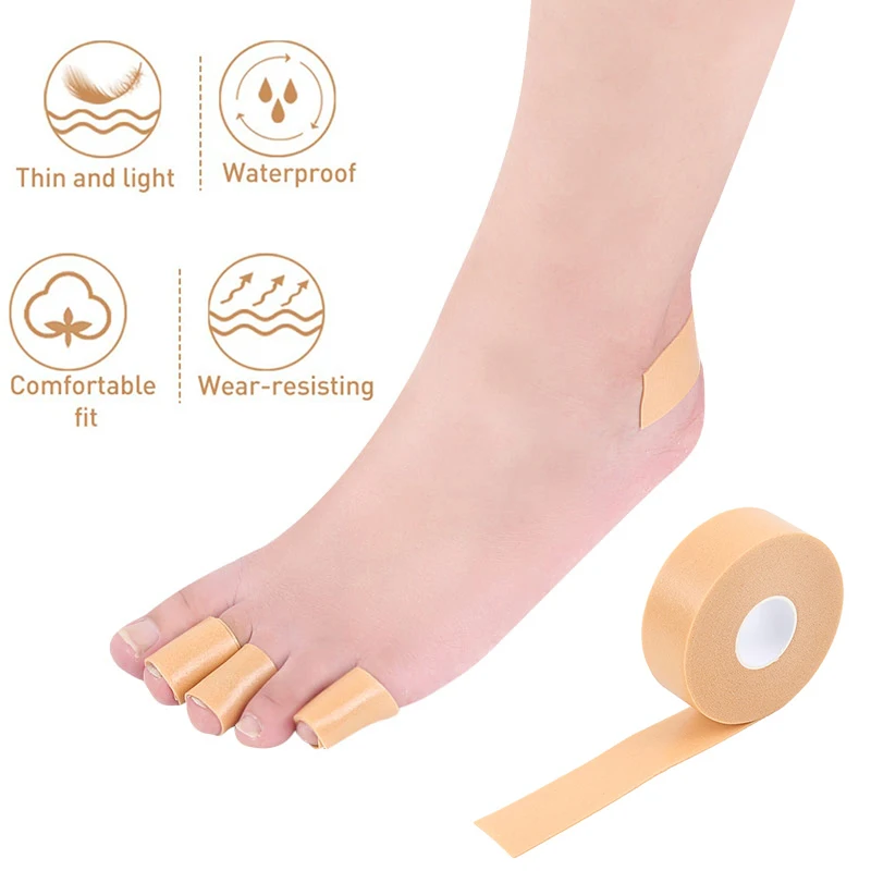 Pexmen 1Pcs 2.5X450cm Moleskin Tape Adhesive Pad Blister Prevention Anti-wear Heel Protector Sticker Prevent Skin Feet Chafing