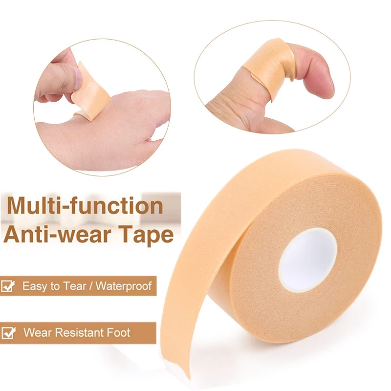 Pexmen 1Pcs 2.5X450cm Moleskin Tape Adhesive Pad Blister Prevention Anti-wear Heel Protector Sticker Prevent Skin Feet Chafing