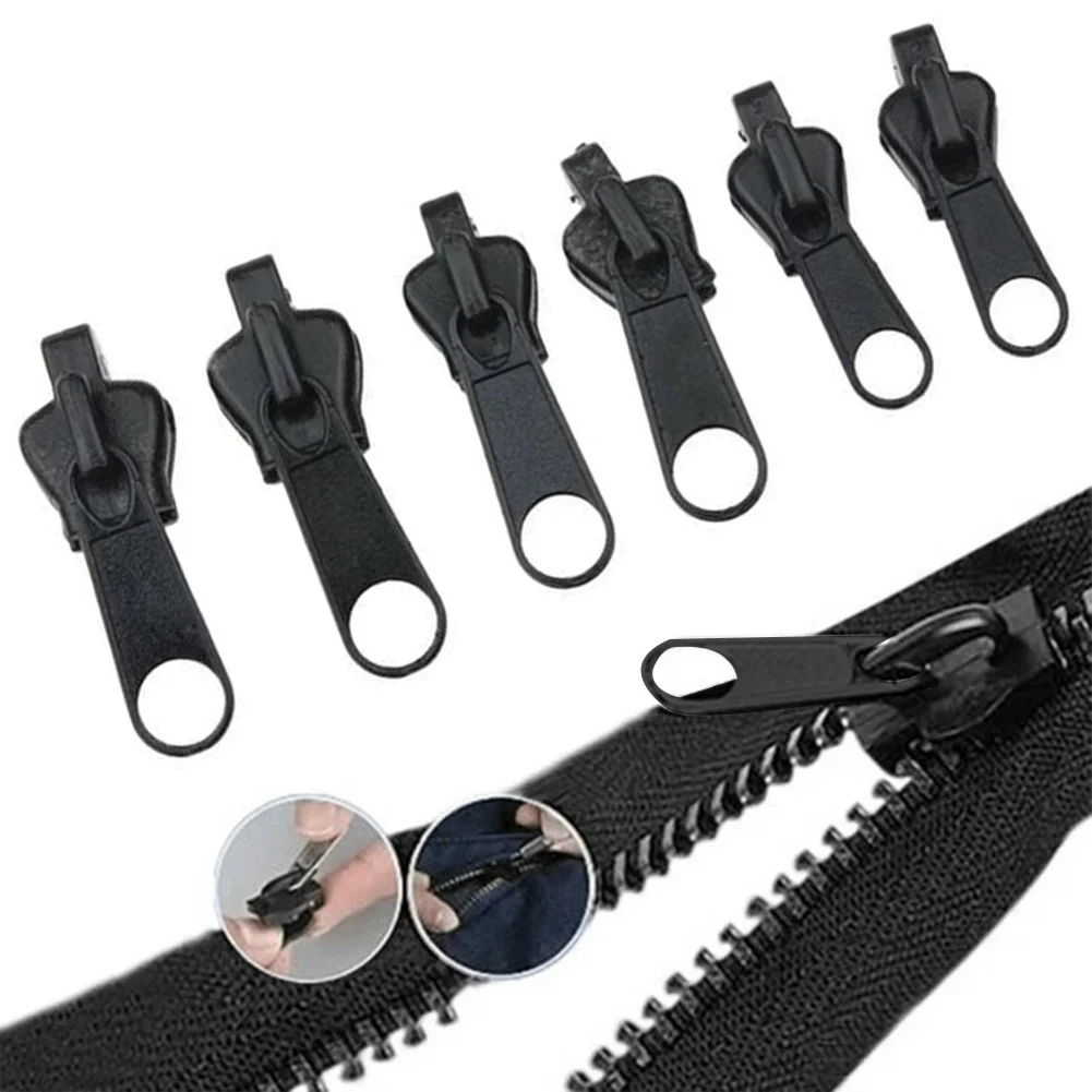 Zipper Repair Kit Universal Instant Zipper Repair Replacement Zipper Sliding Teeth Rescue Zip Fastener For 3 Different Size