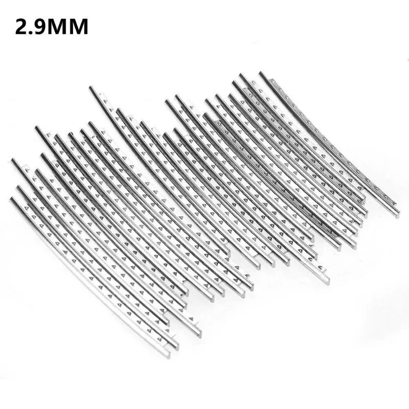 24pcs Guitar Frets Wire Fingerboard Nickel Silver2.2MM 2.4MM 2.7mm 2.9MM Luthier Repair Material Guitar Accessories