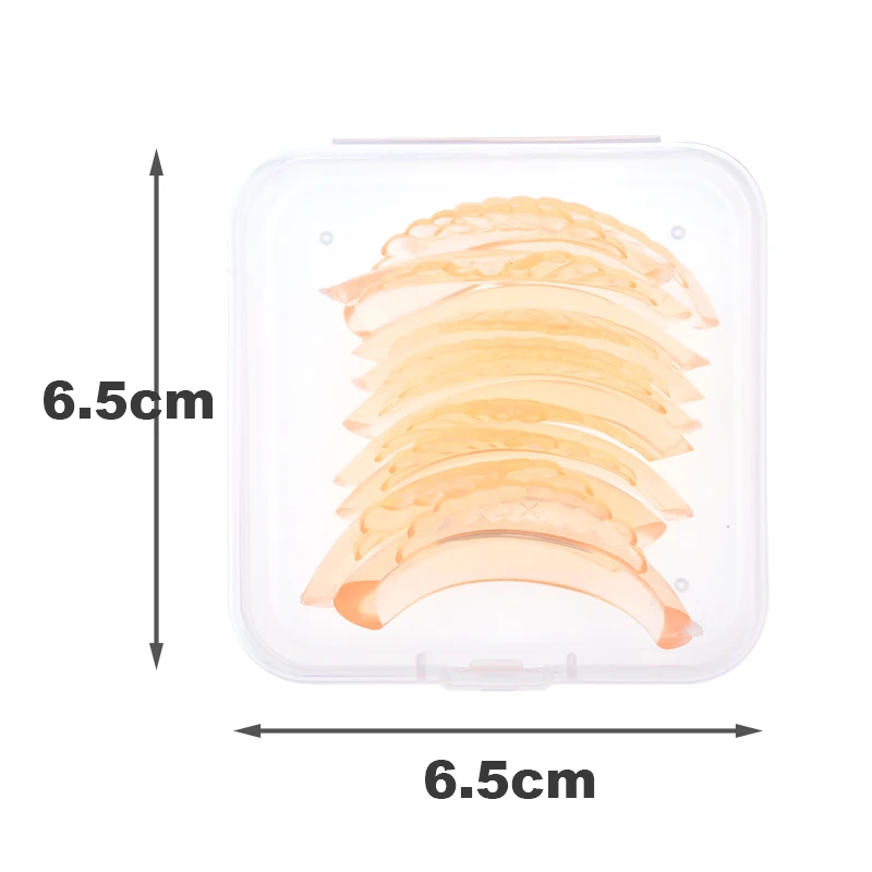5 Pair 5 Size Lash Lift Silicone Pads Eyelash Perm 3D Curler Eye Patches Applicator Tools Eyelashes Extension Accessories