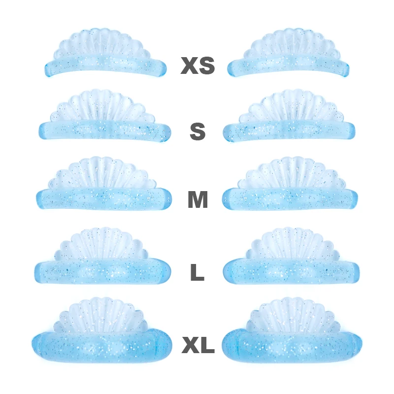5 Pair 5 Size Lash Lift Silicone Pads Eyelash Perm 3D Curler Eye Patches Applicator Tools Eyelashes Extension Accessories