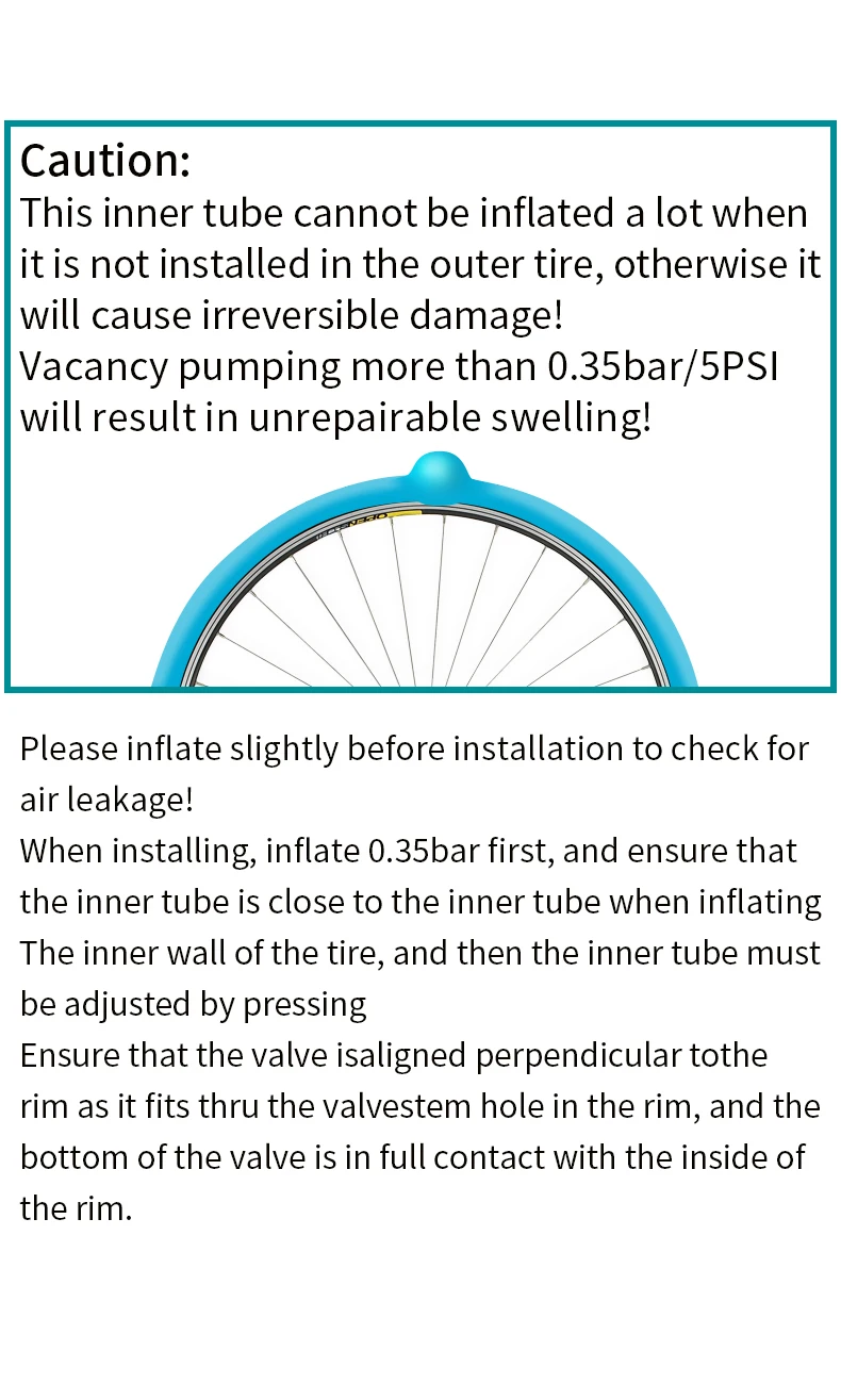GUSTAVO Ultralight TPU Tubes Road Bike Inner Tube Valve 45MM 65MM 85MM 700X18-28C 24g