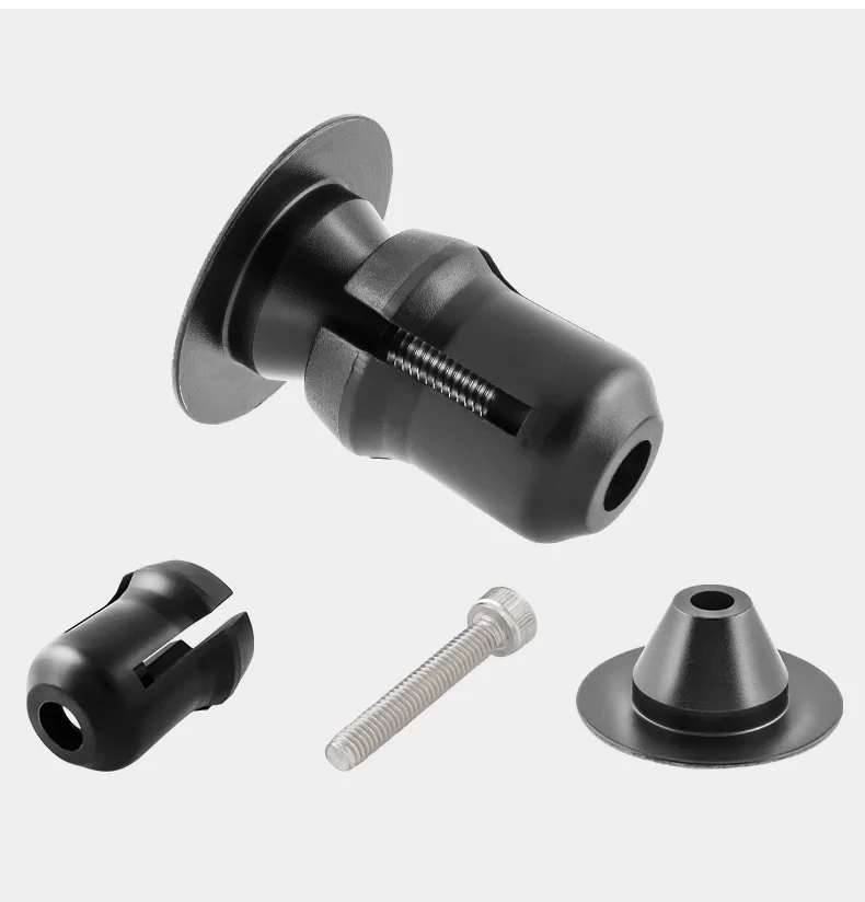 MUQZI Handlebar End Plugs MTB Road Folding Bike Handle Bar End Cap Aluminum Alloy Handlebar Grip Cover Bicycle Accessories