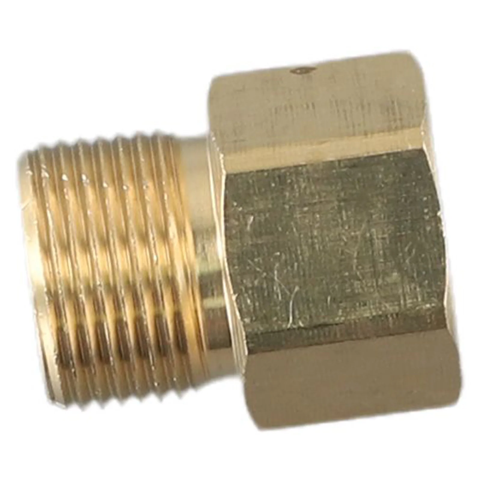 Metric Adapter M22 15mm Male Thread To M22 14mm Female Pressure Washer Gun Hose Connector Brass Fitting Garden Parts