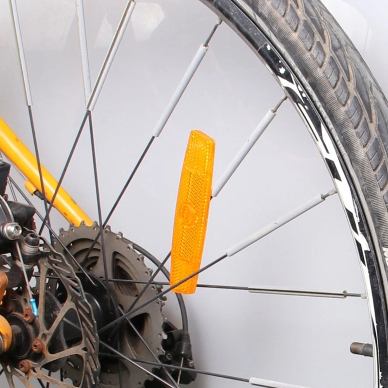 8 Pieces Bike Reflectors Bike Wheel Reflectors Spoke Reflector Bike Safety Warning Reflector Bike Tire Reflector
