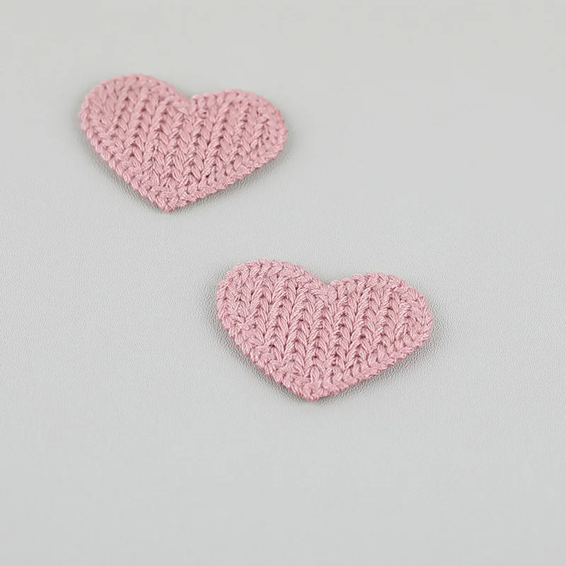 10/30pc Love DIY Heart Embroidered Fabric Stickers Accessories Earrings Bags Shoes Decorations Patches Clothing Accessories