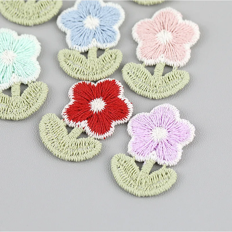 10/30pc Love DIY Heart Embroidered Fabric Stickers Accessories Earrings Bags Shoes Decorations Patches Clothing Accessories