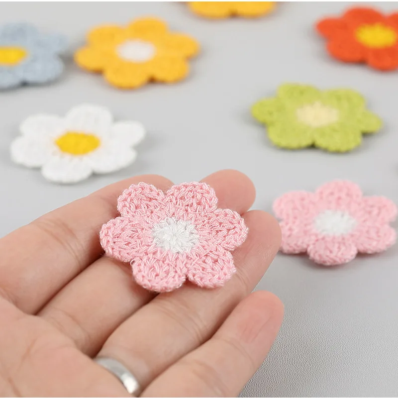 10/30pc Love DIY Heart Embroidered Fabric Stickers Accessories Earrings Bags Shoes Decorations Patches Clothing Accessories
