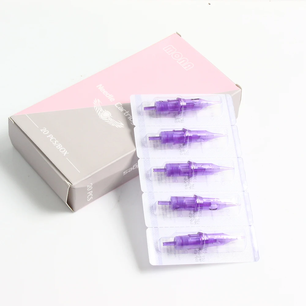 10/20/50/100pcs 1RL 3RL 3RL 7RL Practice Drawing for Motor PMU Tattoo Pen Grip Cartridge Needles Supplies