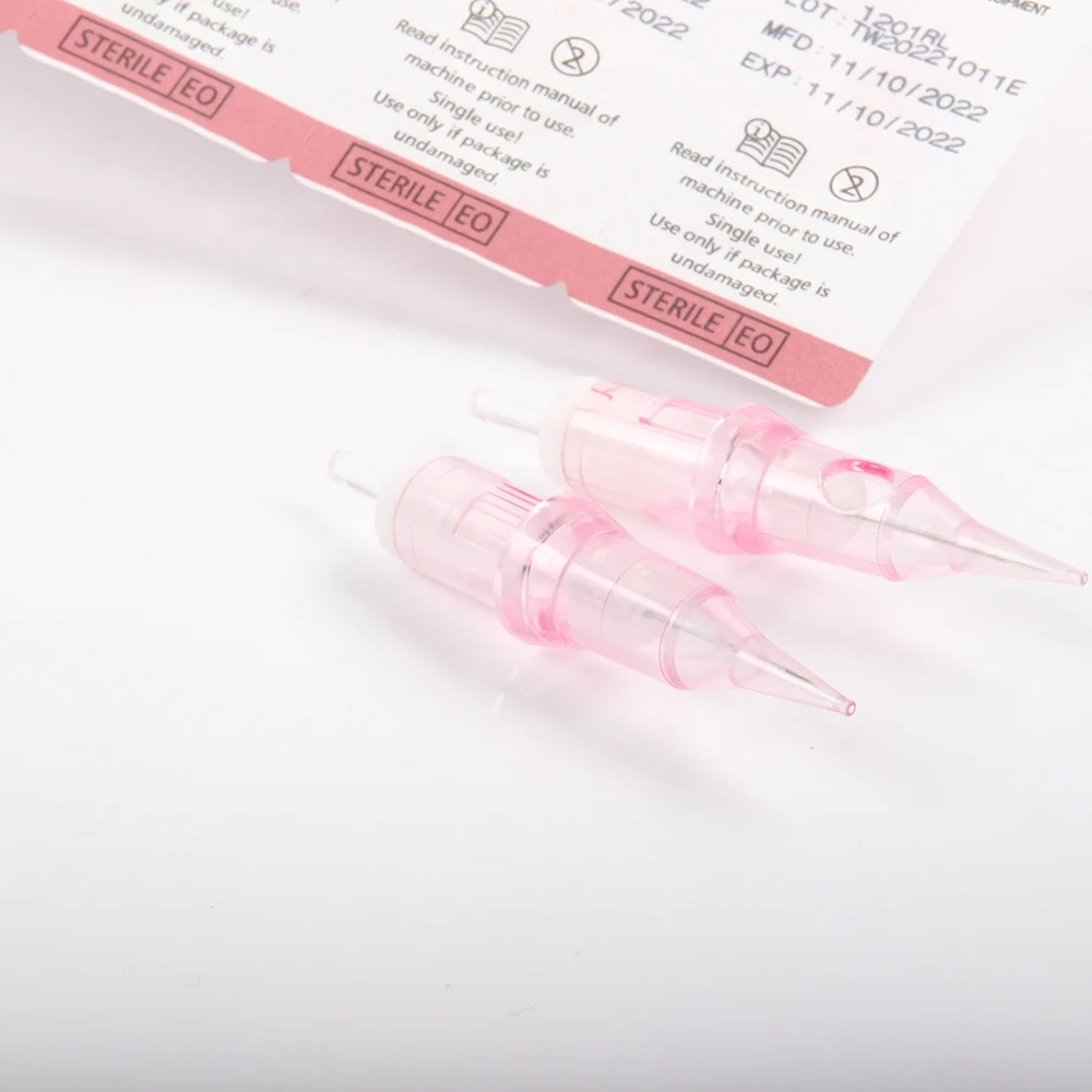 10/20/50/100pcs 1RL 3RL 3RL 7RL Practice Drawing for Motor PMU Tattoo Pen Grip Cartridge Needles Supplies
