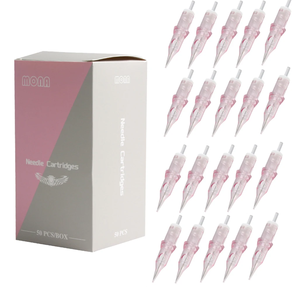 10/20/50/100pcs 1RL 3RL 3RL 7RL Practice Drawing for Motor PMU Tattoo Pen Grip Cartridge Needles Supplies