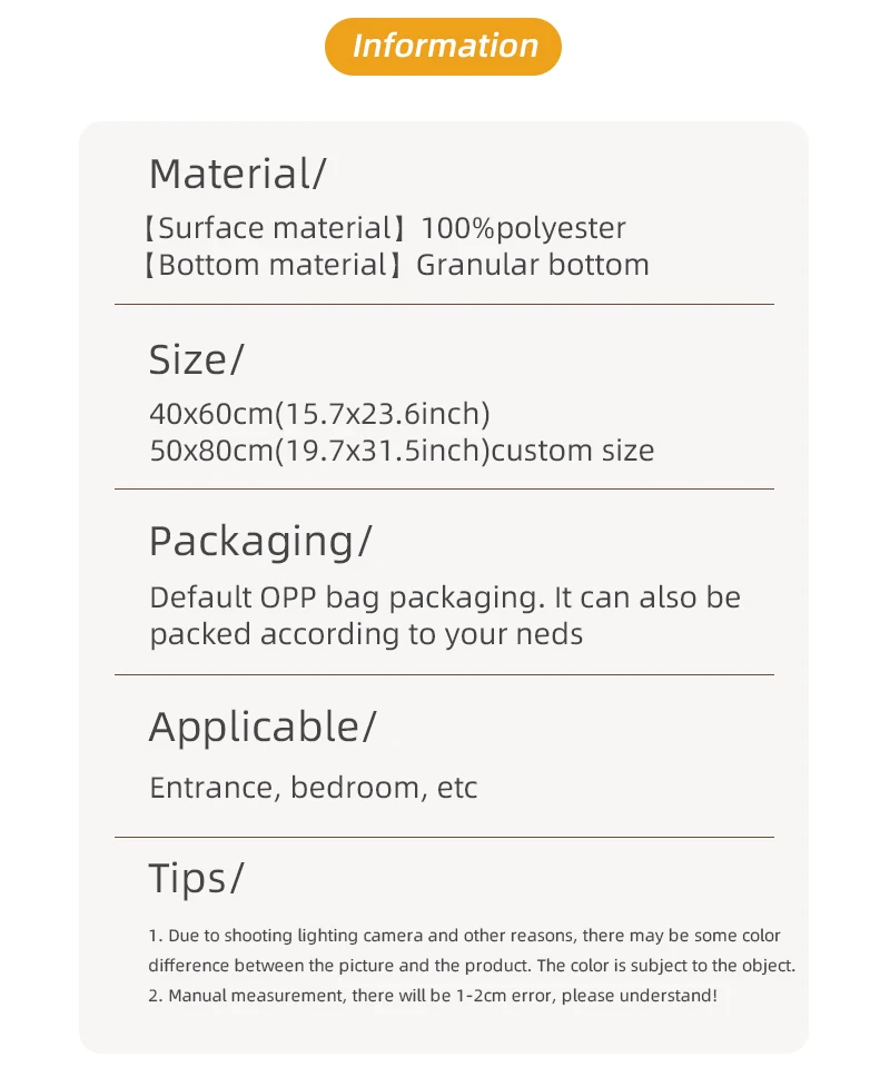 Bathroom Coral Velvet Anti-skid Mat,Quick Water Absorption,Dry Machine Washing,Toilet Mat,SoftComfortable, Easy Mat Bathroom Use