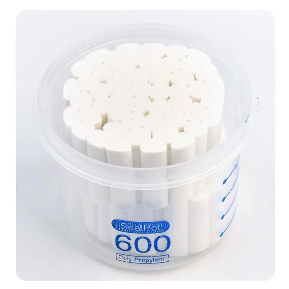 100PCS/box Disposable Lip Tattoo Skin Stretching Cotton Stick With Box Semi-Permanent Makeup Lip Embroidery Blush Recovery Tools