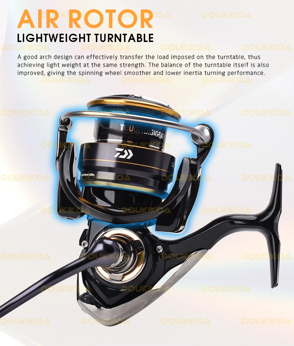 2021 DAIWA LEGALIS CS LT Fishing reel 2000/2500/3000C/4000C Light body 6+1BB LC-ABS Metail Spool 5-12KG Power Ultraleve185g-325g