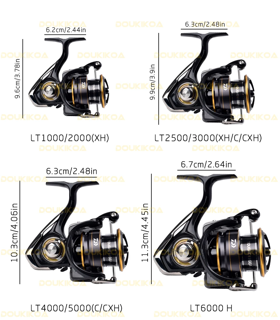 2021 DAIWA LEGALIS CS LT Fishing reel 2000/2500/3000C/4000C Light body 6+1BB LC-ABS Metail Spool 5-12KG Power Ultraleve185g-325g