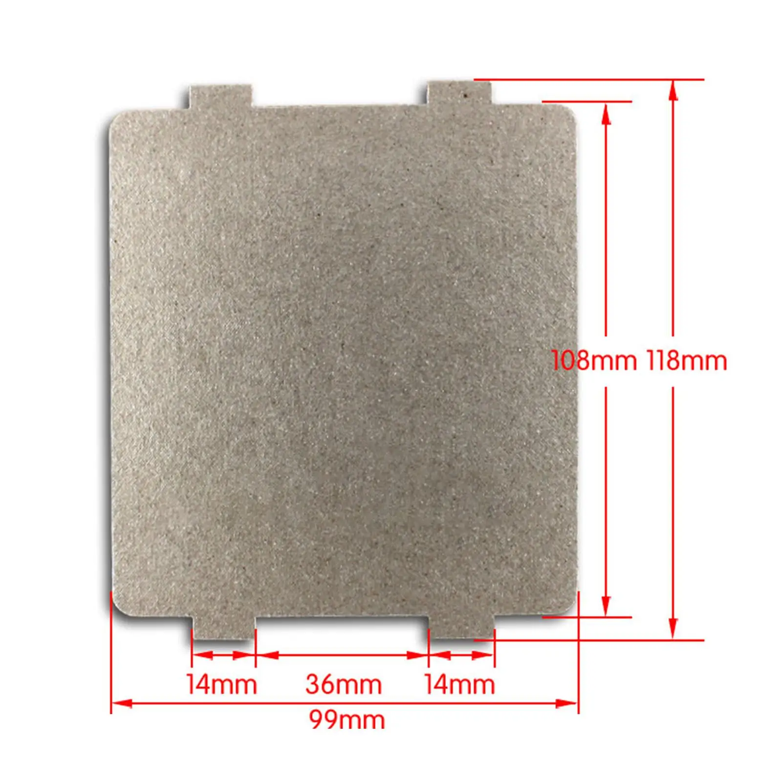 5x Waveguide Covers Microwave Accessories Mica Plate Sheets Universal for Home Oven Repairing Kitchen Appliances Restaurant