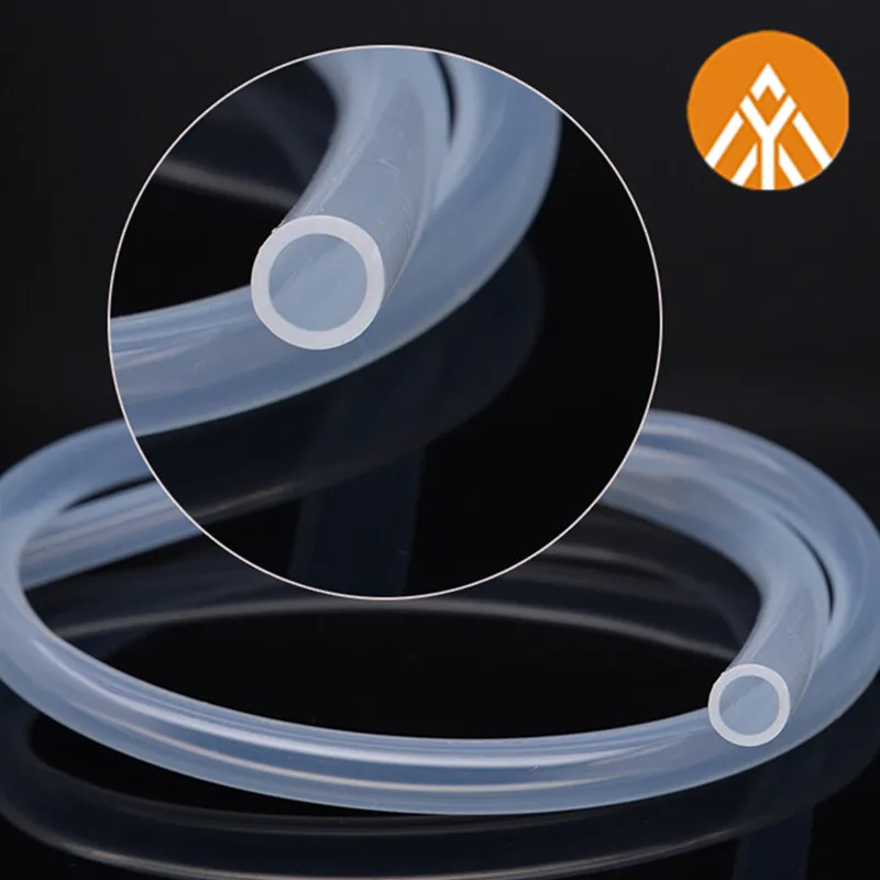 10Meters Transparent Food Grade Silicone tube 2 4 6 8 10 12 16 20mm Flexible Garden Rubber hose Aquarium Soft Tubing Pipe