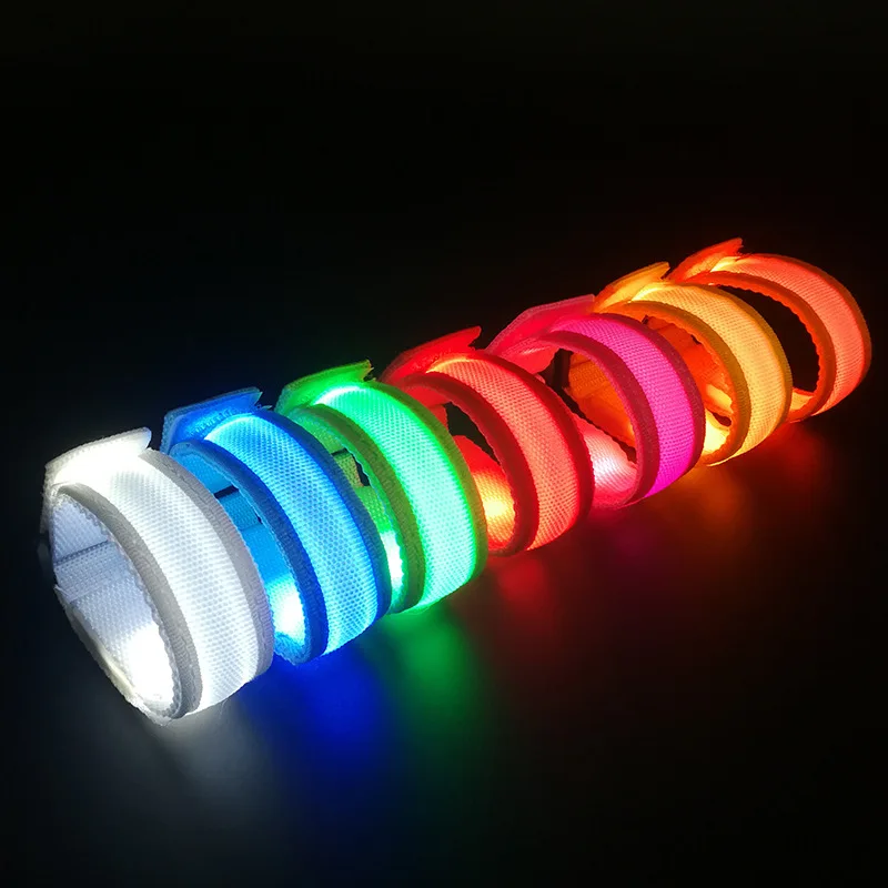 YOMDID Led Luminous Bracelet Concert Party Bar Luminous Bracelet LED Luminous Sports Wrist Strap Perform Bar Party Supplies