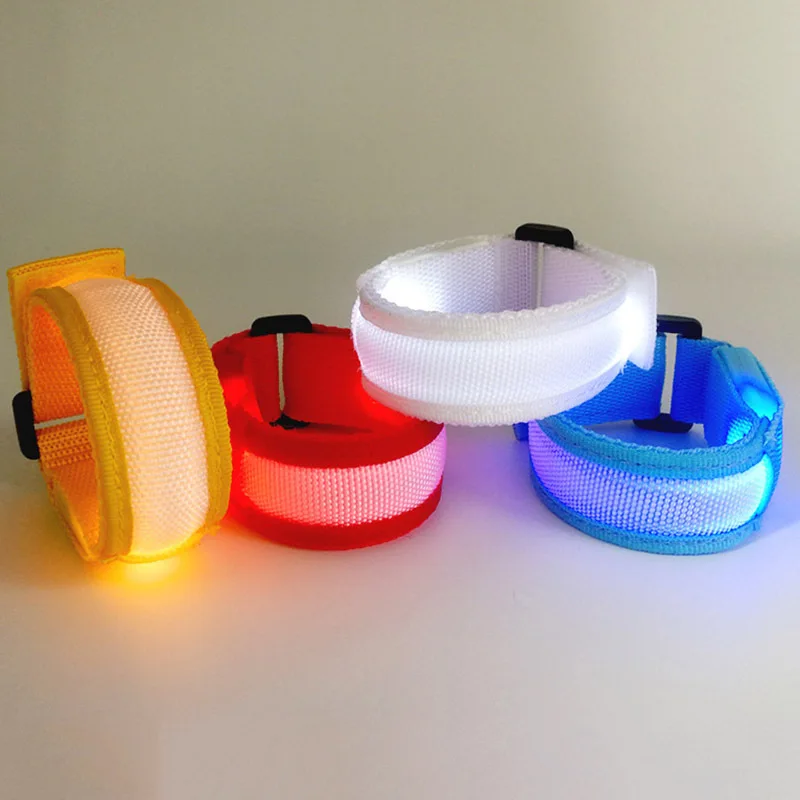 YOMDID Led Luminous Bracelet Concert Party Bar Luminous Bracelet LED Luminous Sports Wrist Strap Perform Bar Party Supplies