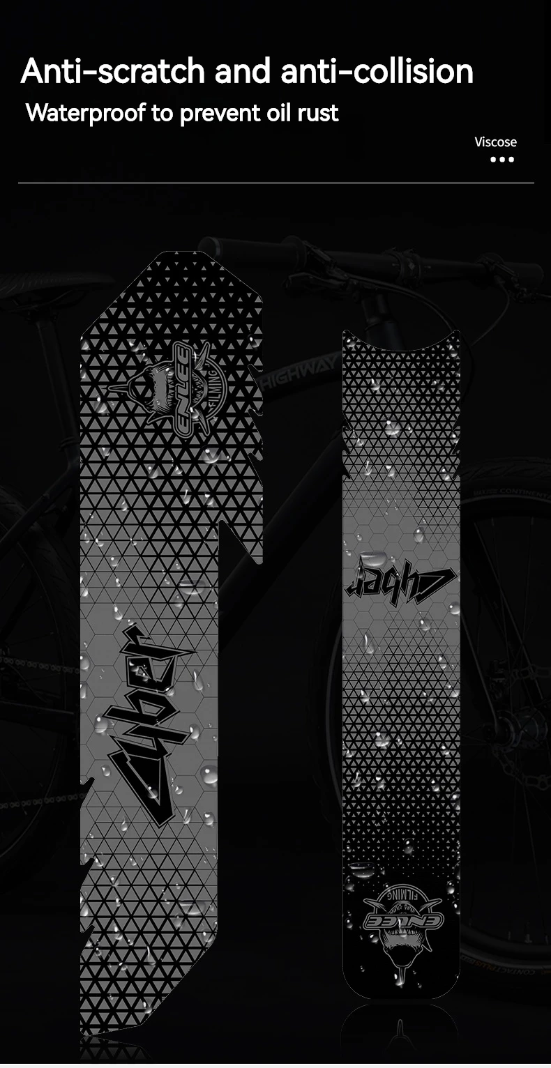 ENLEE Bicycle Frame Protection Sticker MTB Removable Bike Down Tube Anti-Scratch Sticker Tape Protector Cycling Accessories
