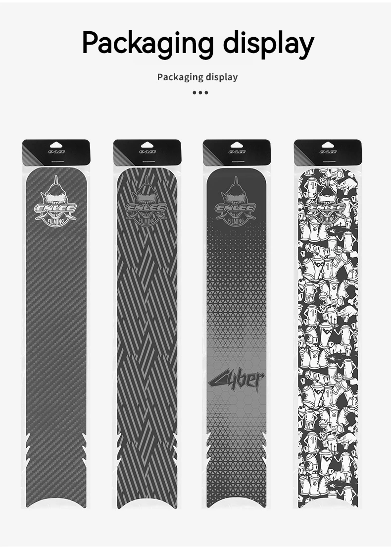 ENLEE Bicycle Frame Protection Sticker MTB Removable Bike Down Tube Anti-Scratch Sticker Tape Protector Cycling Accessories