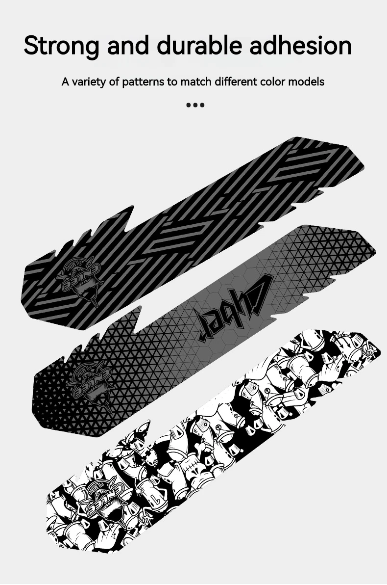 ENLEE Bicycle Frame Protection Sticker MTB Removable Bike Down Tube Anti-Scratch Sticker Tape Protector Cycling Accessories