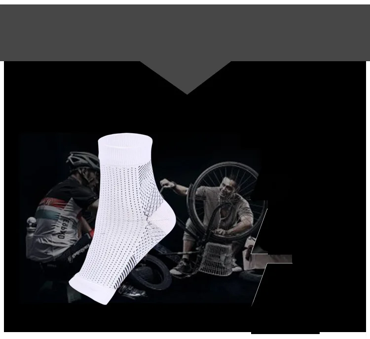 1Pair Plantar Fasciitis Socks Sleeves,30-40mmHg Compression Socks for Ankle Support,Injury Recovery, Eases Swelling Women Men