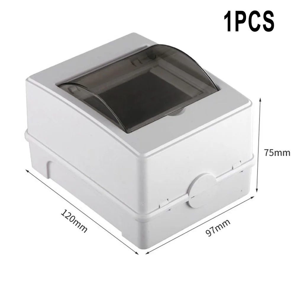 2-4Ways Junction Box Outdoor Waterproof Electrical Distribution Box Circuit Breaker MCB ABS Junction Box