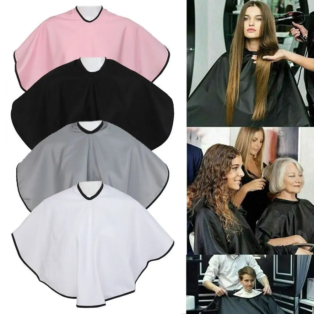 Anti-static Hair Cutting Cape Hot Reusable Waterproof Dyed hair shawl Salon Tool Hairdressing Cloth