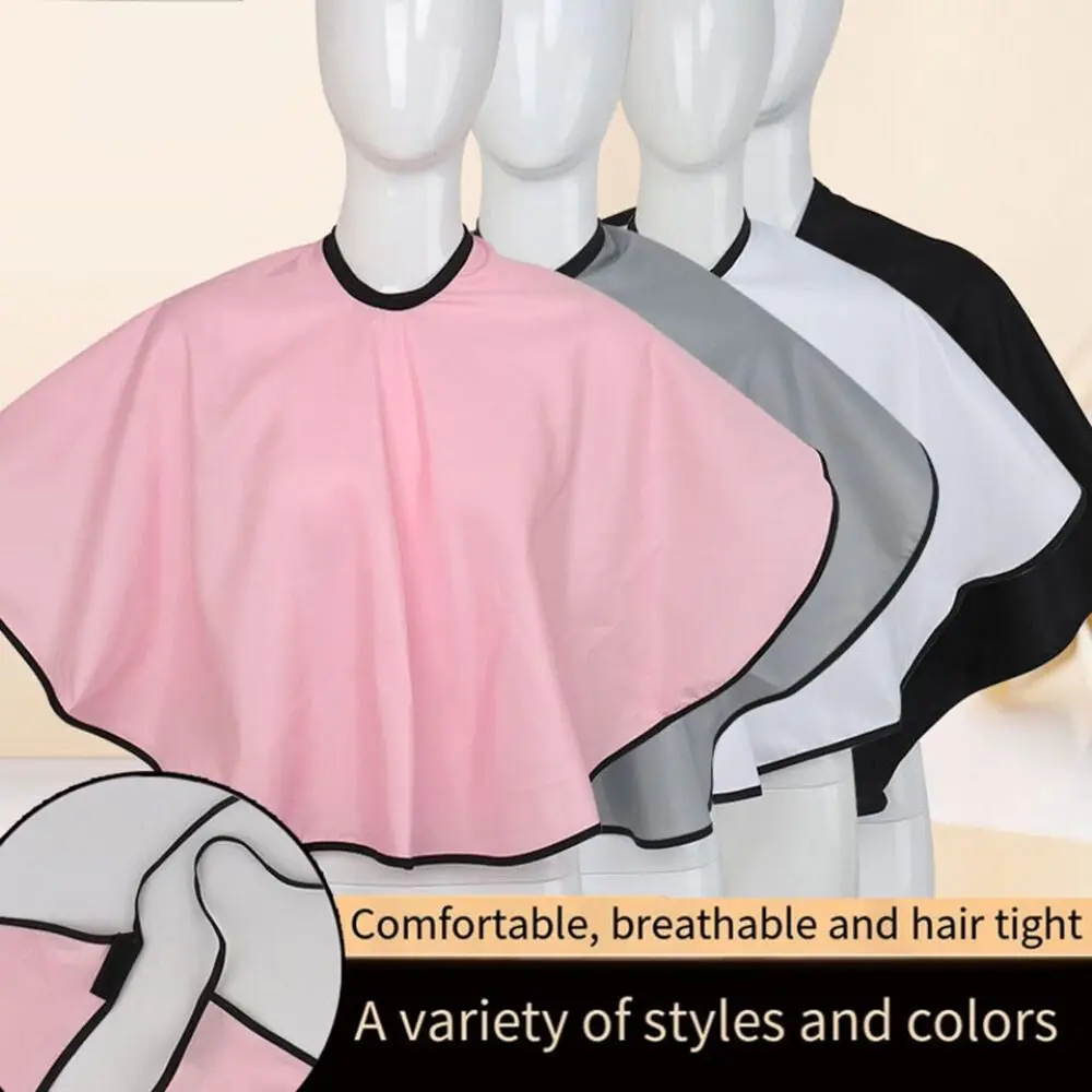 Anti-static Hair Cutting Cape Hot Reusable Waterproof Dyed hair shawl Salon Tool Hairdressing Cloth