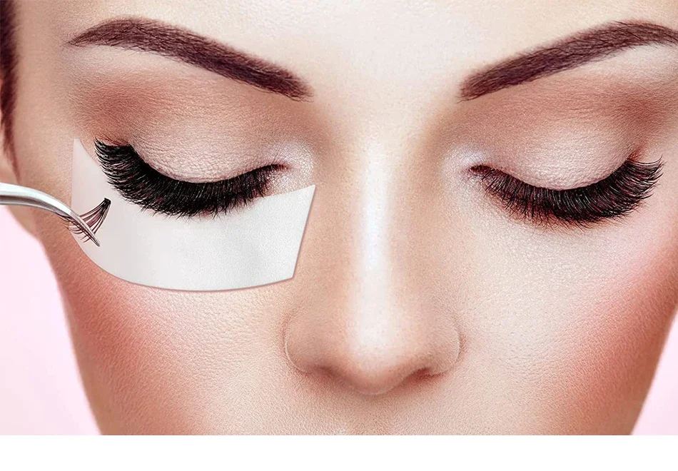 110Pcs/Roll Eye Tapes Under Eye Patches Foam Eyelash Gel Pads Adhesive Tape Eyelash Extension Stickers Eyepad Makeup Accessories