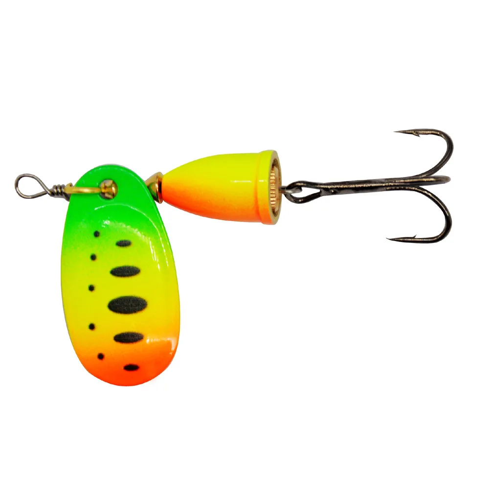 Fishing Lure Spinner Bait Copper Bell Artificial Metal Lures 8g Compound Baits Rotation Sequins 1 Piece SALE