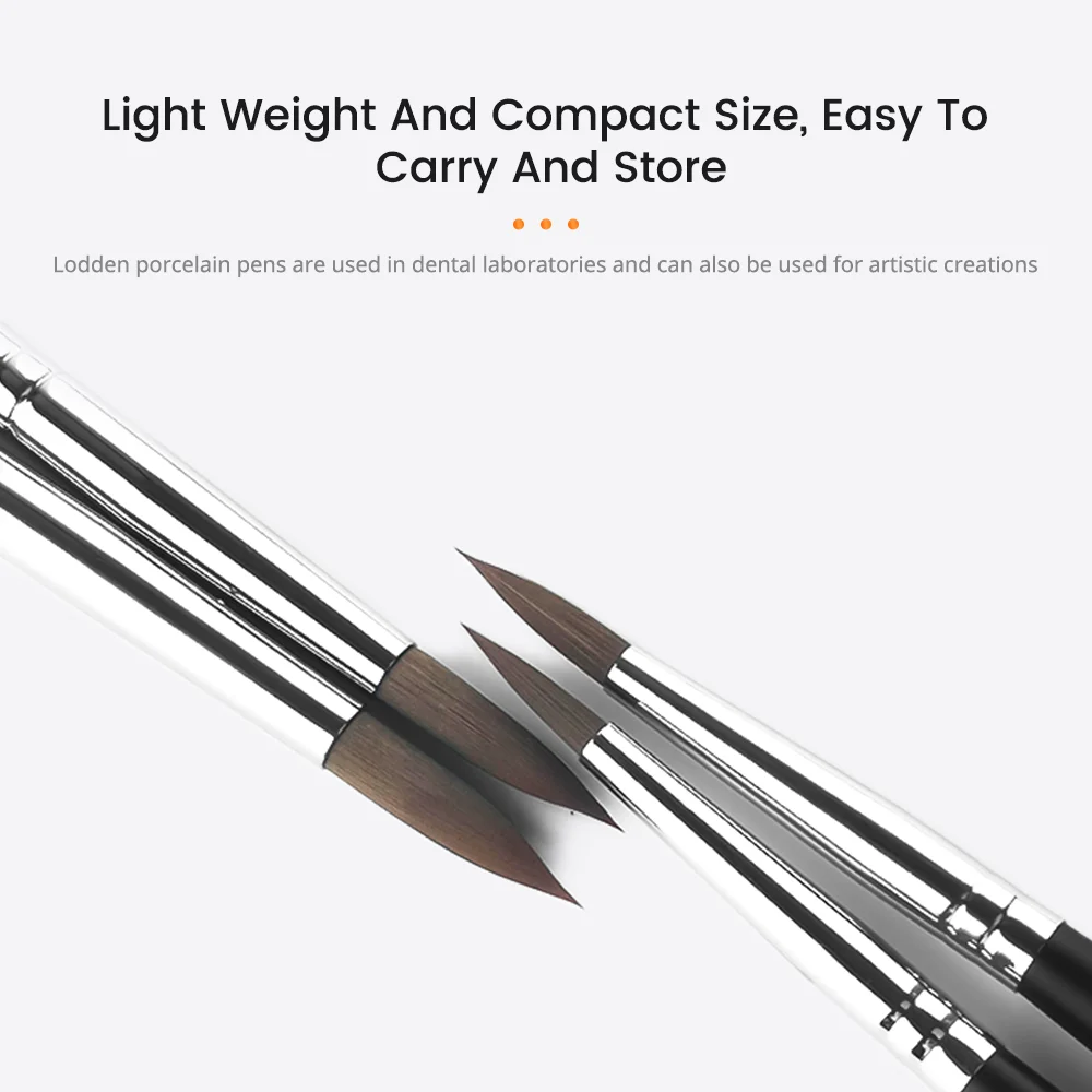 Dental Lab Porcelain Brush Pen for Dental Teeth Tools Dentist Shaping Plastic Glaze Interdental Brush Pen Ceramic Brush Pen
