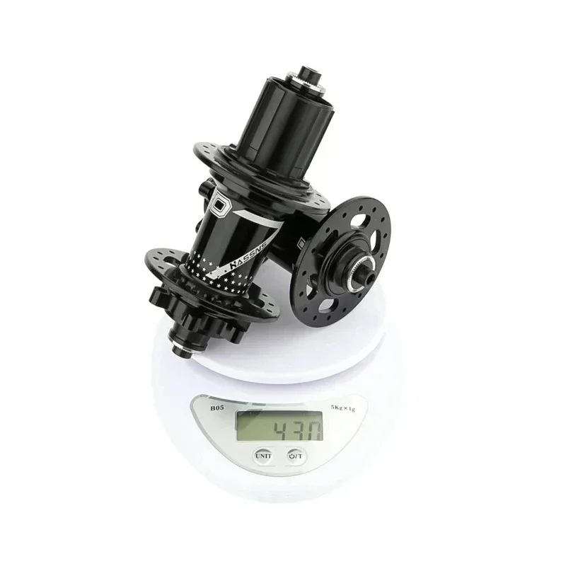 HASSNS Pro 7 36h Rear Hub Bearing 36Holes Freehub MTB Bike Four Palin 32H Rear Hub for 7-12 Speed Noisy Cube Bicycle 6 Pawl Hubs