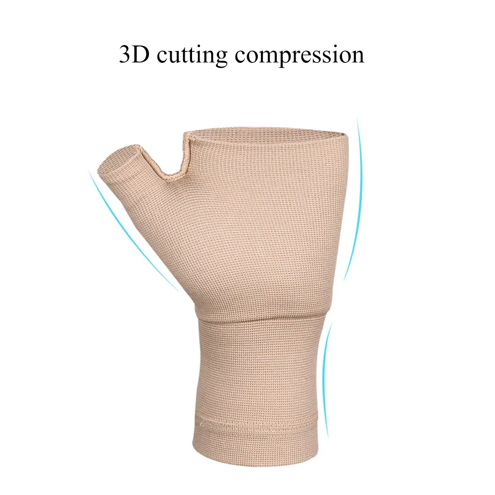 1pair Compression Wrist Thumb Band Belt Carpal Tunnel Hands Wrist Support Brace Strap Sleeve Golf Tenosynovitis Arthritis Gloves