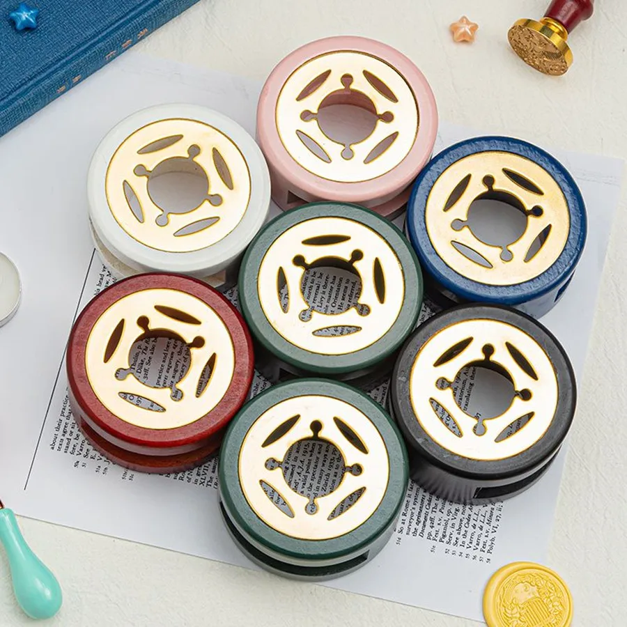 1set Wax Seal Warmer,Wax Seal Kit with Wax Seal Spoon for Melting Wax Seal Beads Or Sealing Wax Sticks