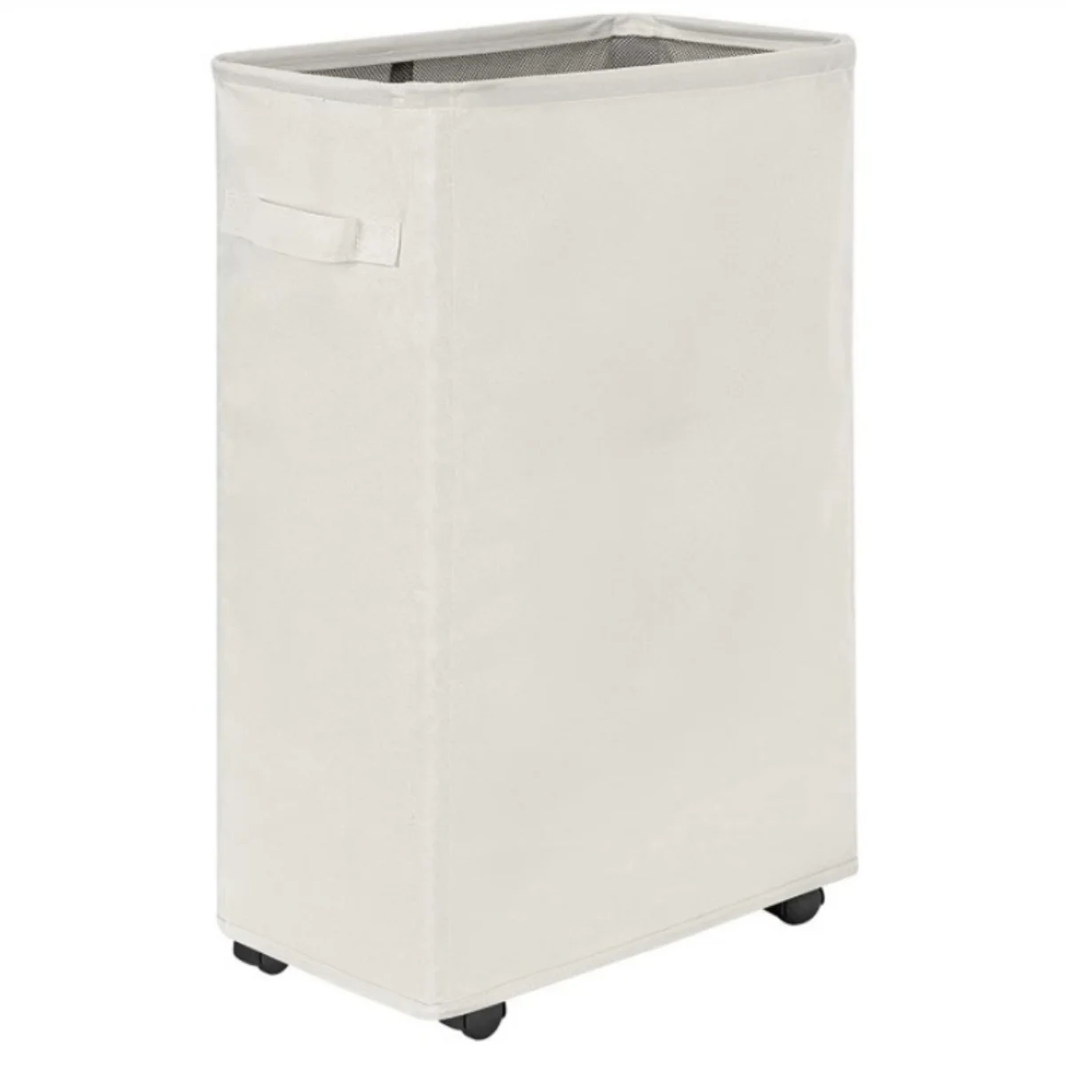 1PC Laundry Basket With Wheels And Lid,Closed Laundry Hamper,Suitable For Bedrooms,Bathtubs,Laundry,Dormitories
