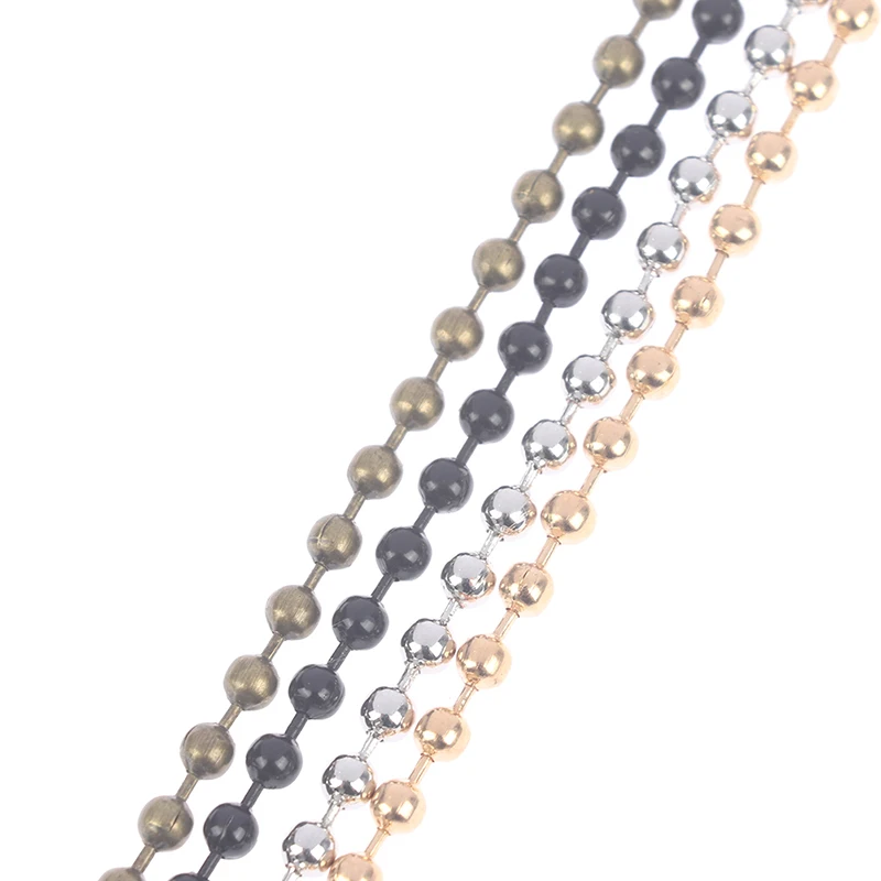 1PC New Original 100cm Stainless Steel Copper Switch Chain For Ceiling Fan Lights, Wall Lamp, Table Lamp, And Etc