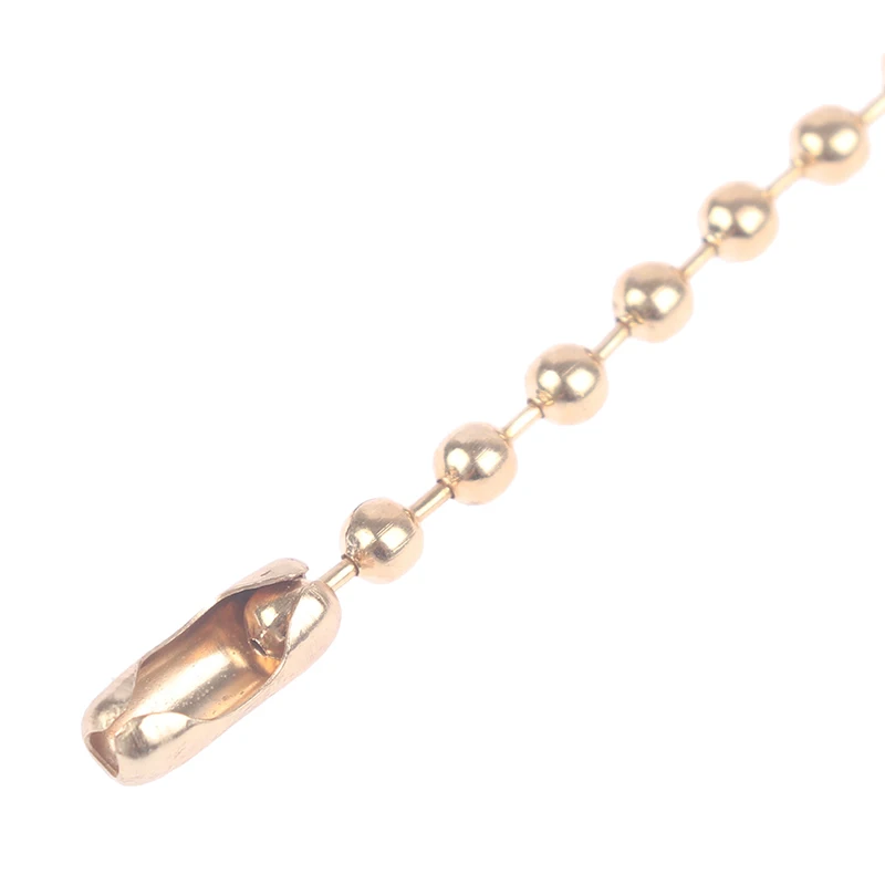 1PC New Original 100cm Stainless Steel Copper Switch Chain For Ceiling Fan Lights, Wall Lamp, Table Lamp, And Etc