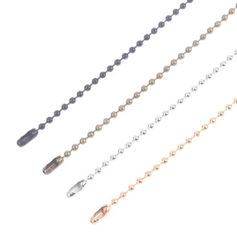 1PC New Original 100cm Stainless Steel Copper Switch Chain For Ceiling Fan Lights, Wall Lamp, Table Lamp, And Etc